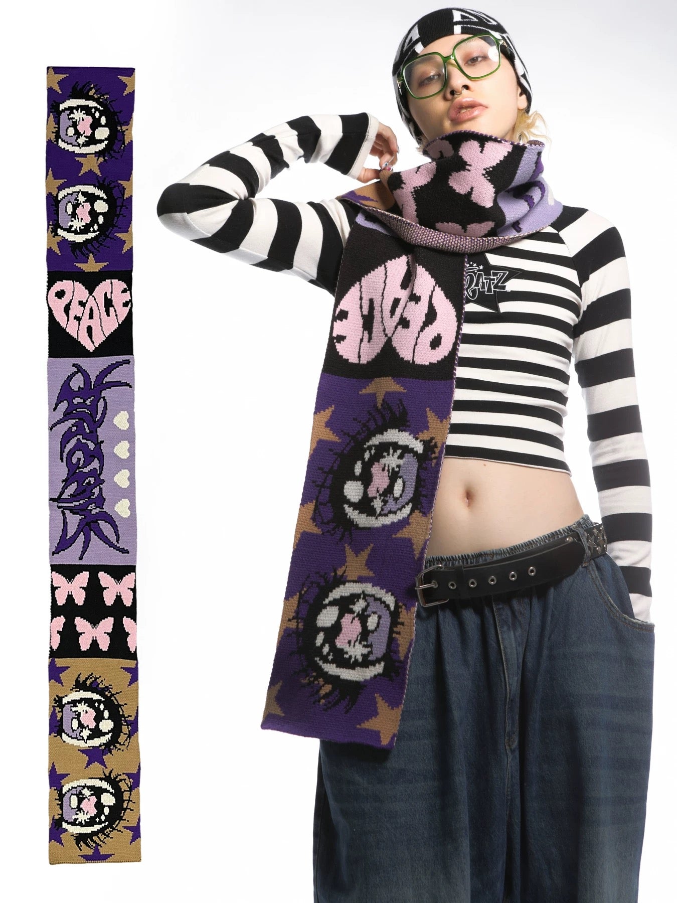 Collection Lover‘s eyes scarf