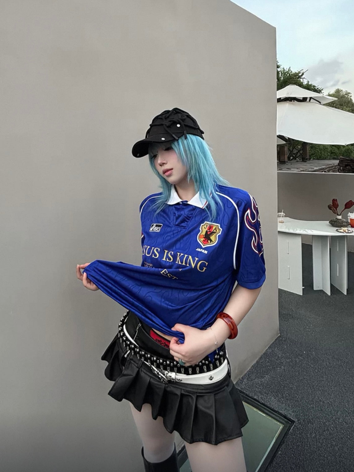 Collection Kanye West JESUS IS KING Remake football jersey