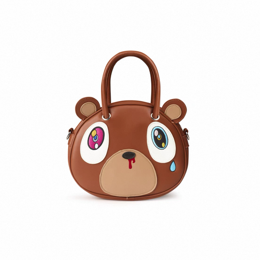 Dropout Bear Pu Leather Bag