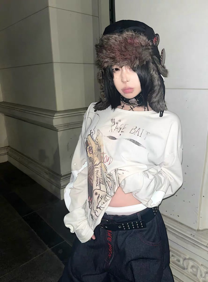 Collection Bloody Badges Ushanka hat