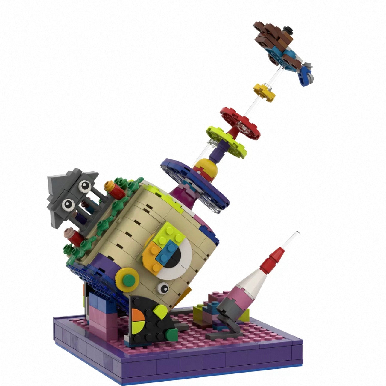 Kanye West Graduation Album Building Toy