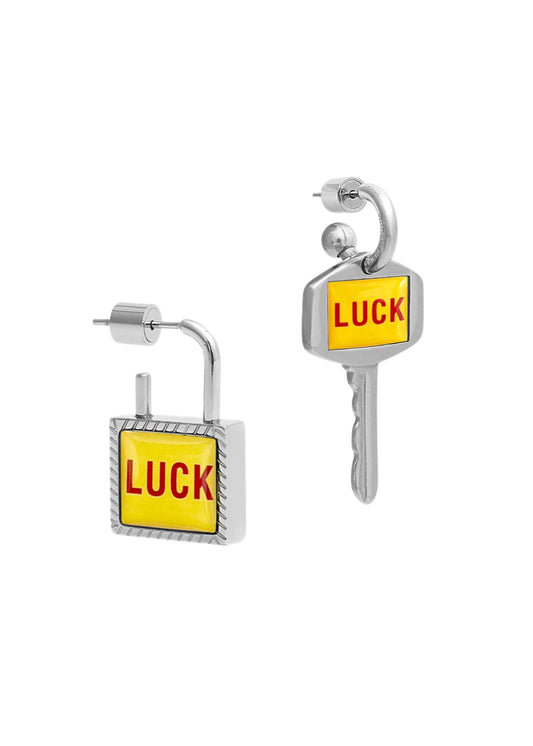 Collection the LUCK Key&Lock Earring