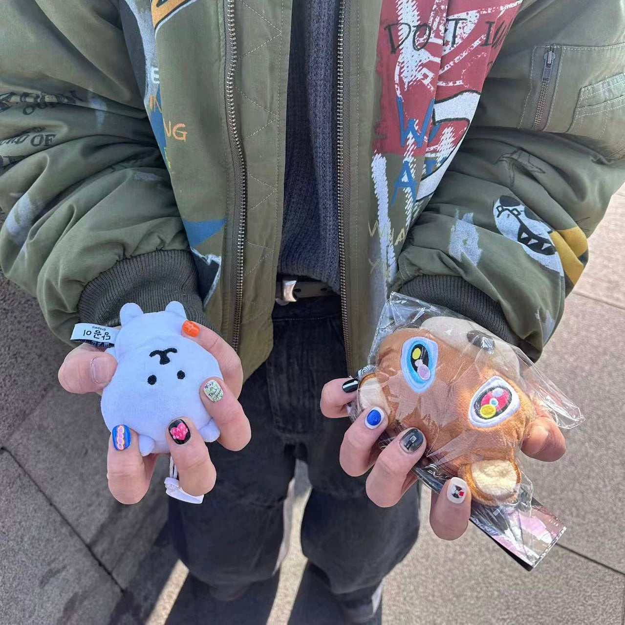 Dropout Bear Pendant Toy Bag
