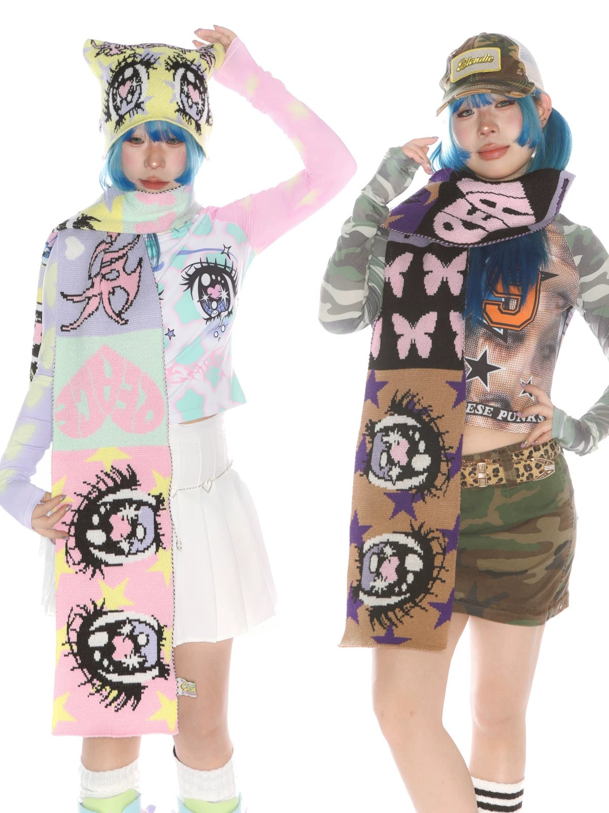 Collection Lover‘s eyes scarf