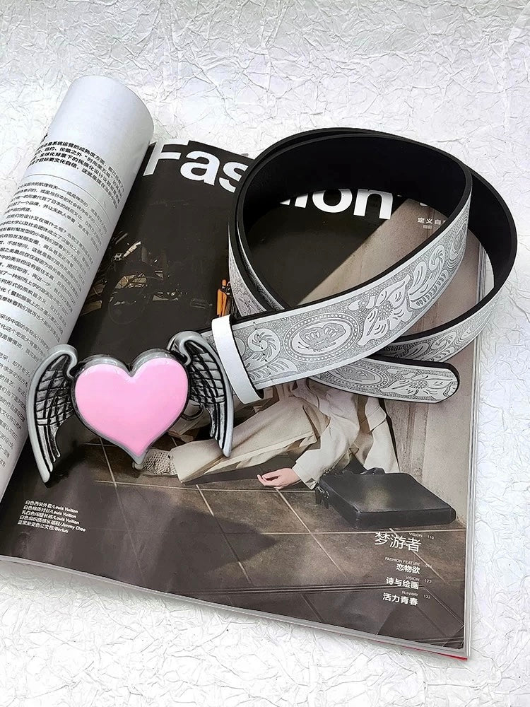 Collection Pink Heart Belt