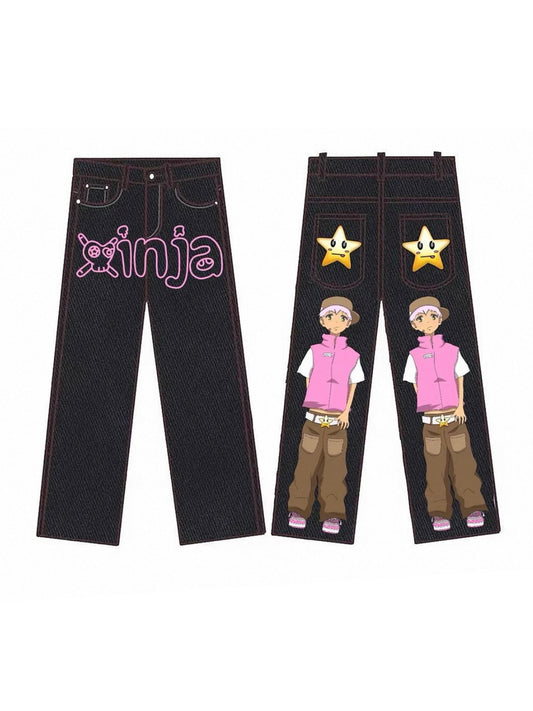 Blackberry Anime Star Denim