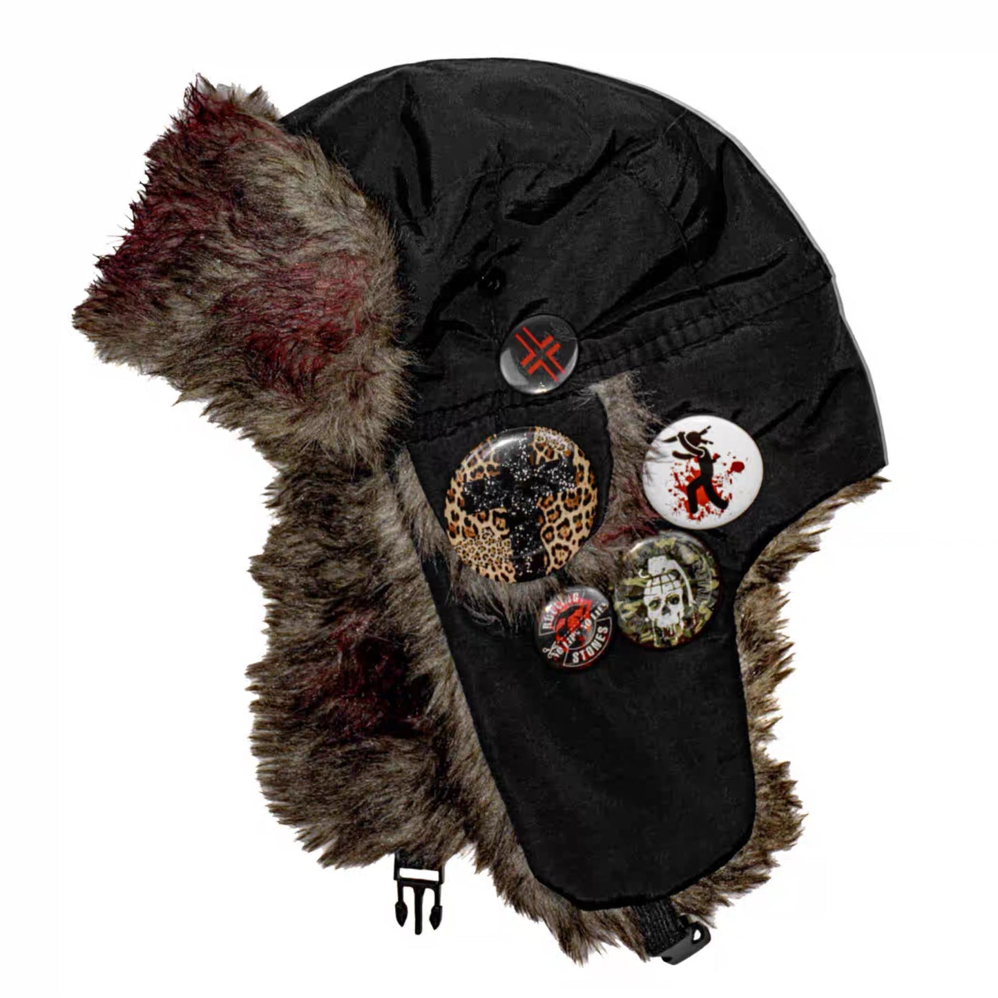 Collection Bloody Badges Ushanka hat