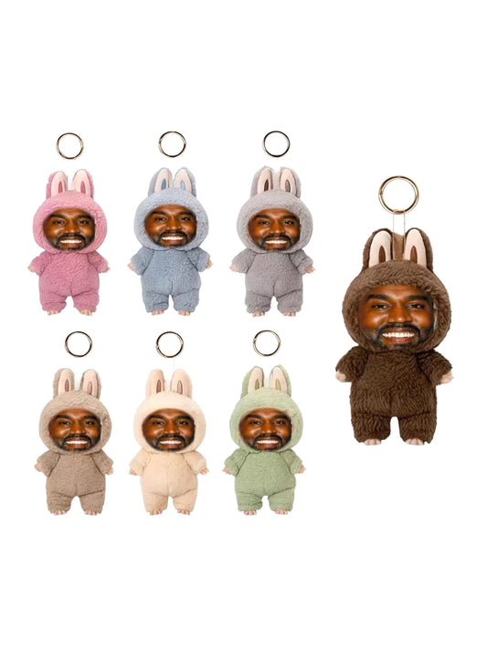 Yebubu Plush Toy Pendant（Kanye&Dropout Bear）