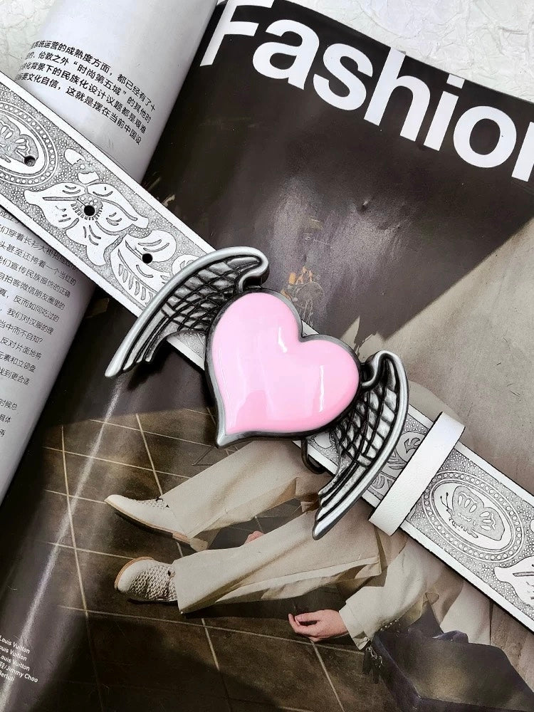 Collection Pink Heart Belt