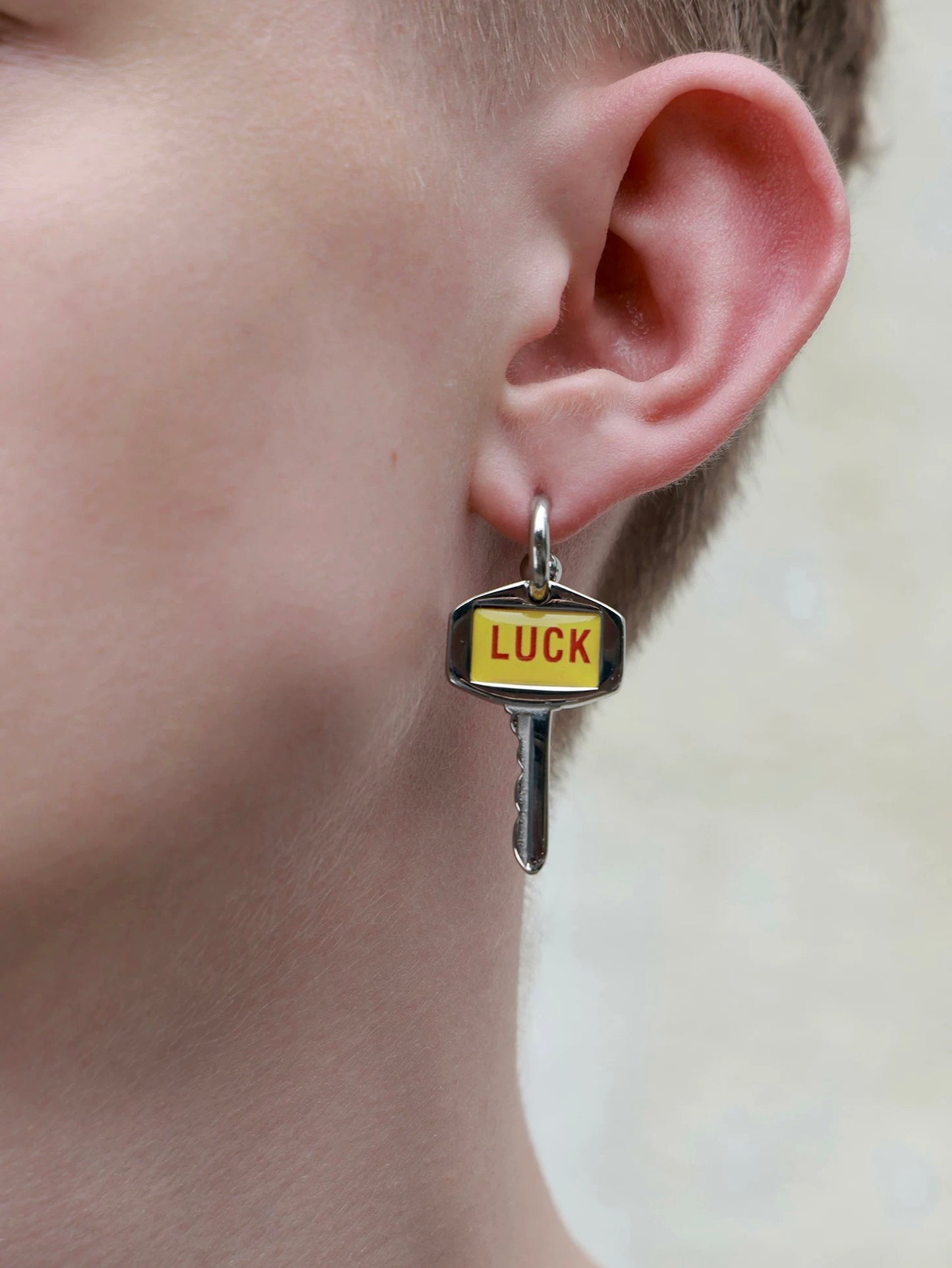 Collection the LUCK Key&Lock Earring