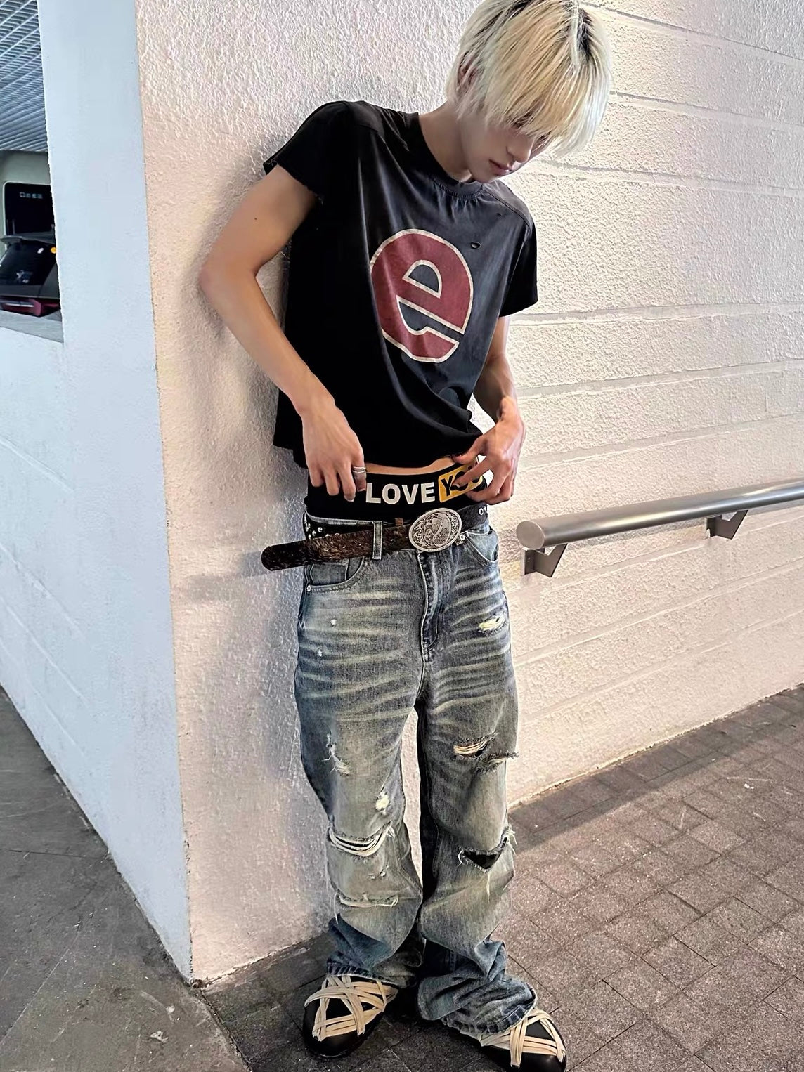 I LOVE YOU Cotton Underwear（2 Colors）
