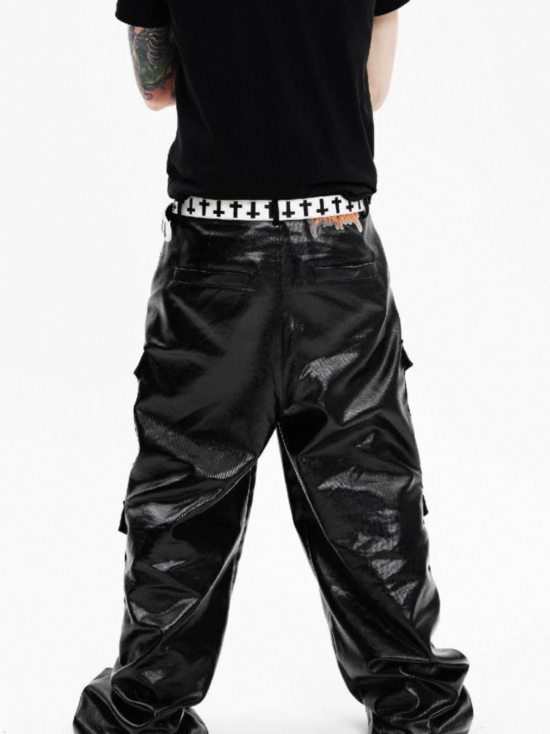 Collection Upside Down Cross Belt