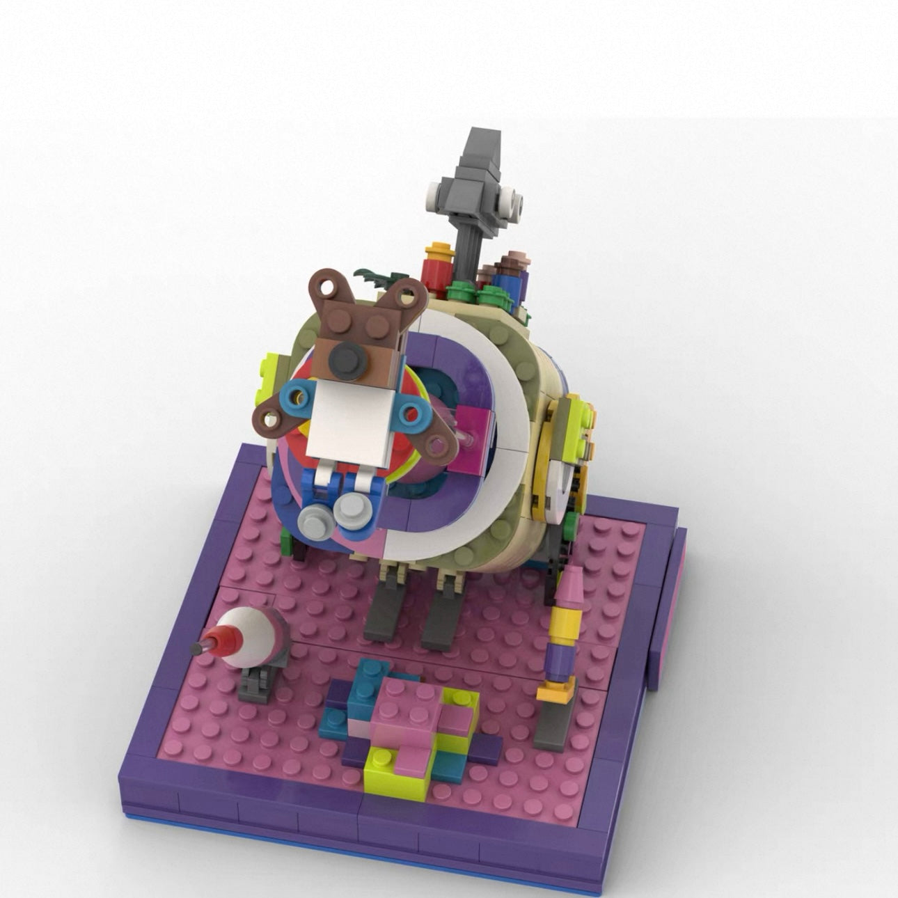 Kanye West Graduation Album Building Toy