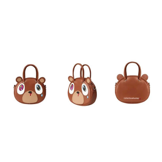 Dropout Bear Pu Leather Bag
