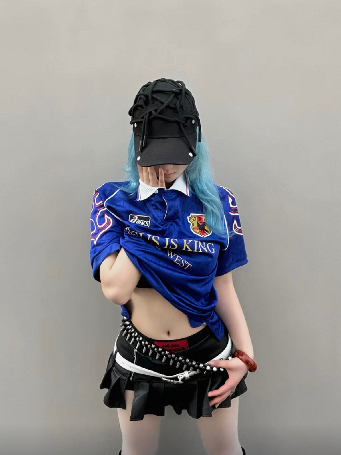 Collection Kanye West JESUS IS KING Remake football jersey