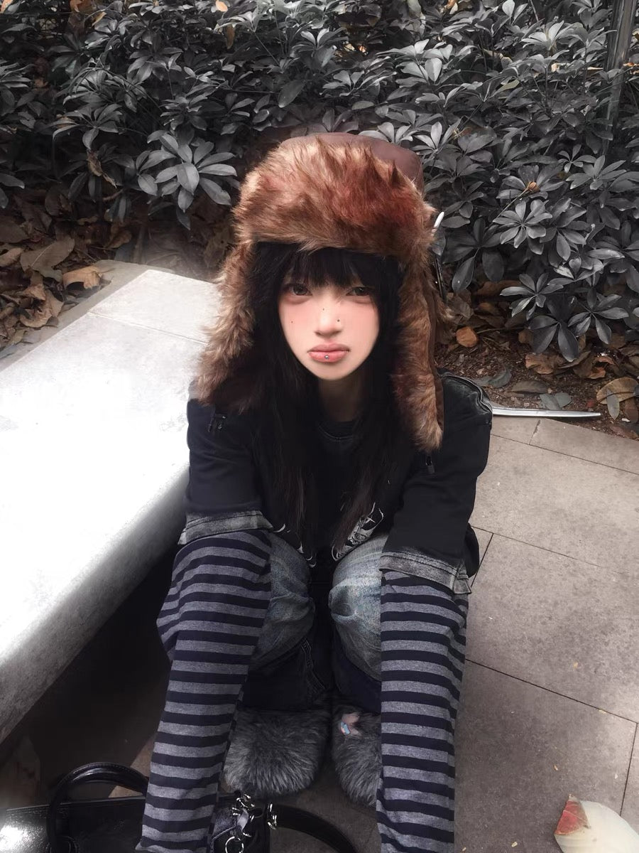 Collection Bloody Badges Ushanka hat