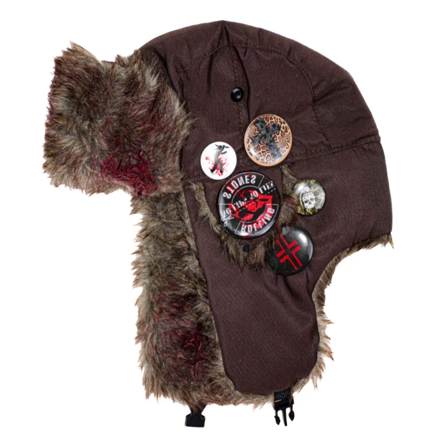 Collection Bloody Badges Ushanka hat
