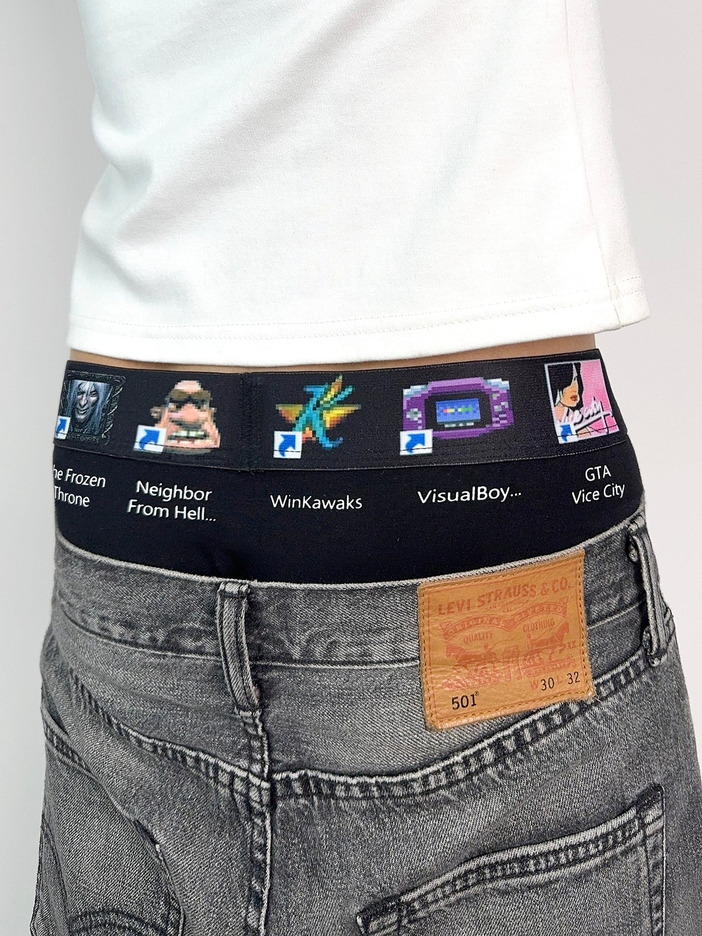 Collection Retro Game Ice Silk Underwear