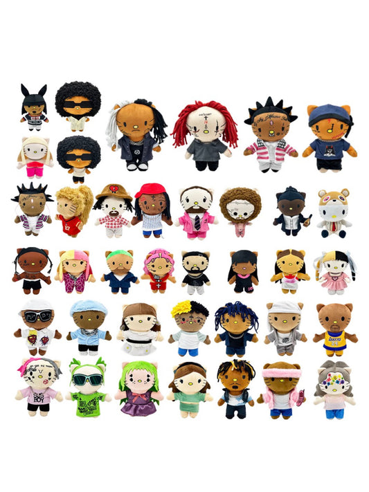 Collection Rap Kitty plush dolls