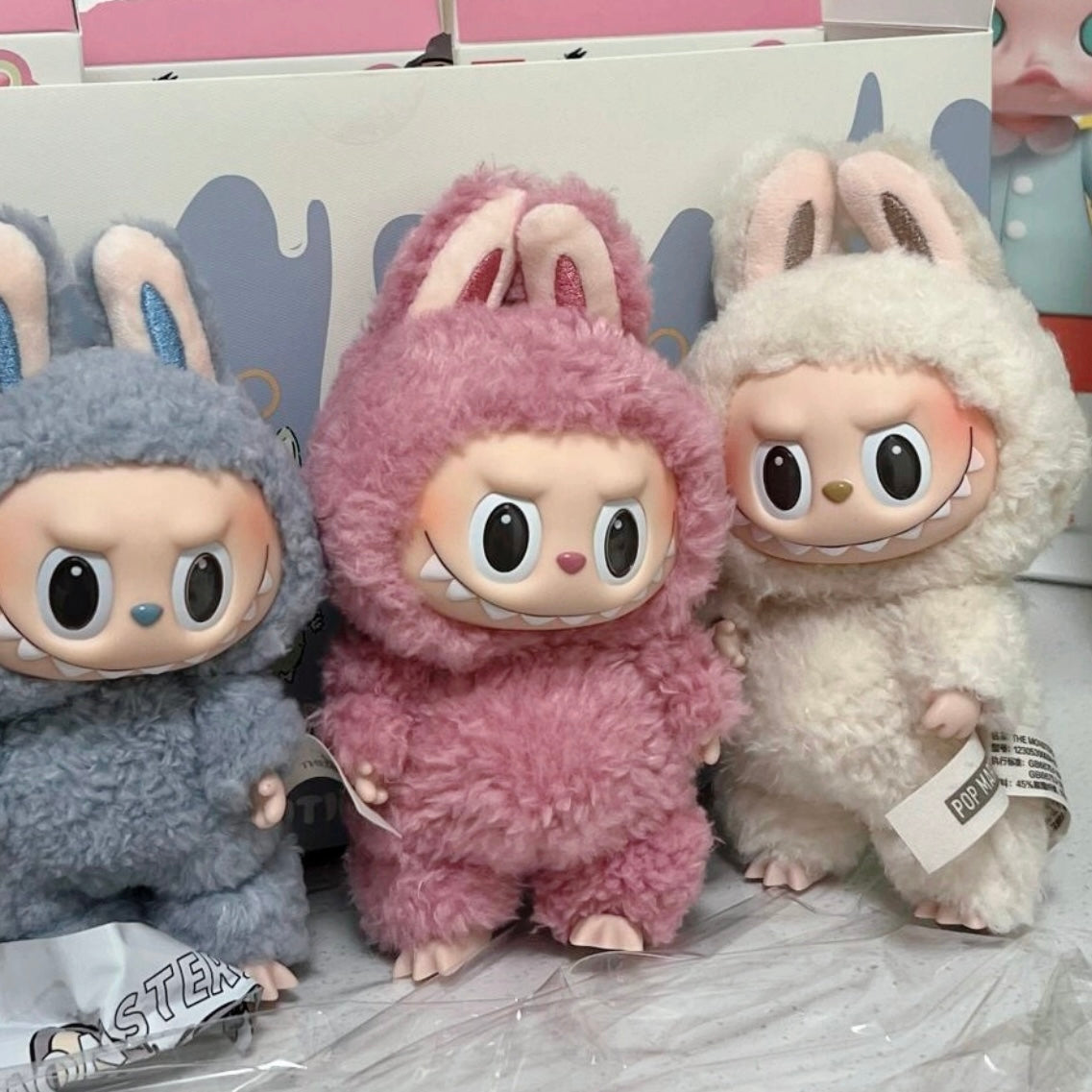 Pop Mart Labubu 1.0 The Monsters Macaron Soymilk