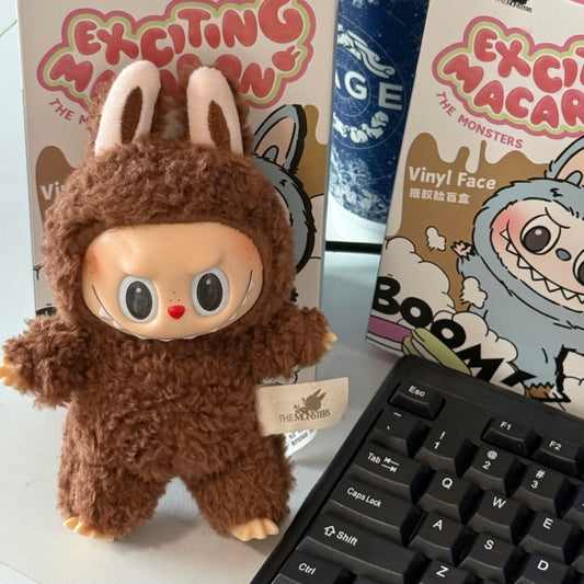 Pop Mart Labubu 1.0 The Monsters Macaron Chestnut Cocoa