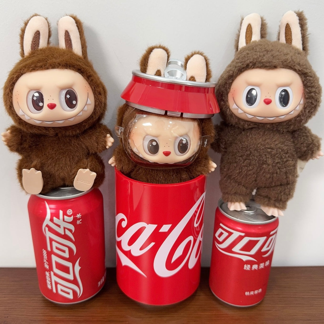 Pop Mart Labubu 1.0 The Monsters Macaron Chestnut Cocoa