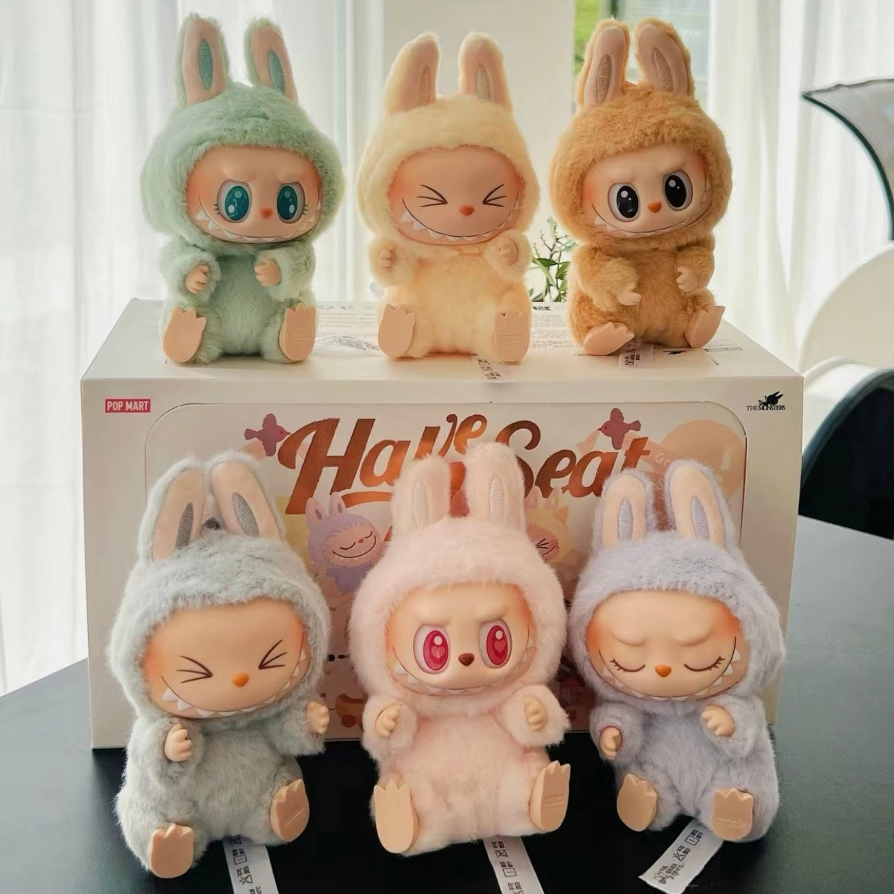 Pop Mart Labubu 2.0 The Monsters Have a seat Blind Box