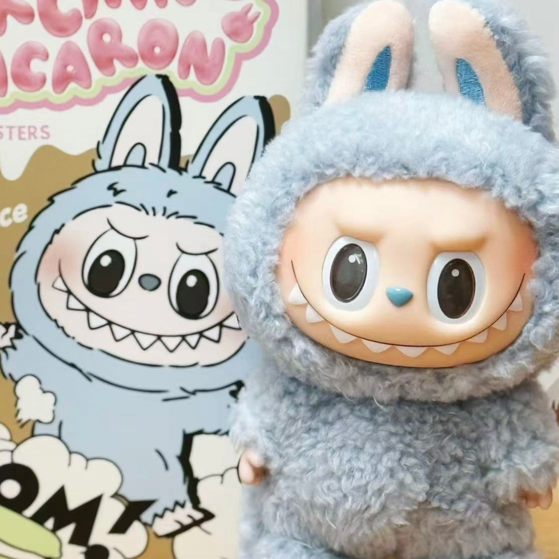 Pop Mart Labubu 1.0 The Monsters Exciting Macaron Sealed Case Blind Box