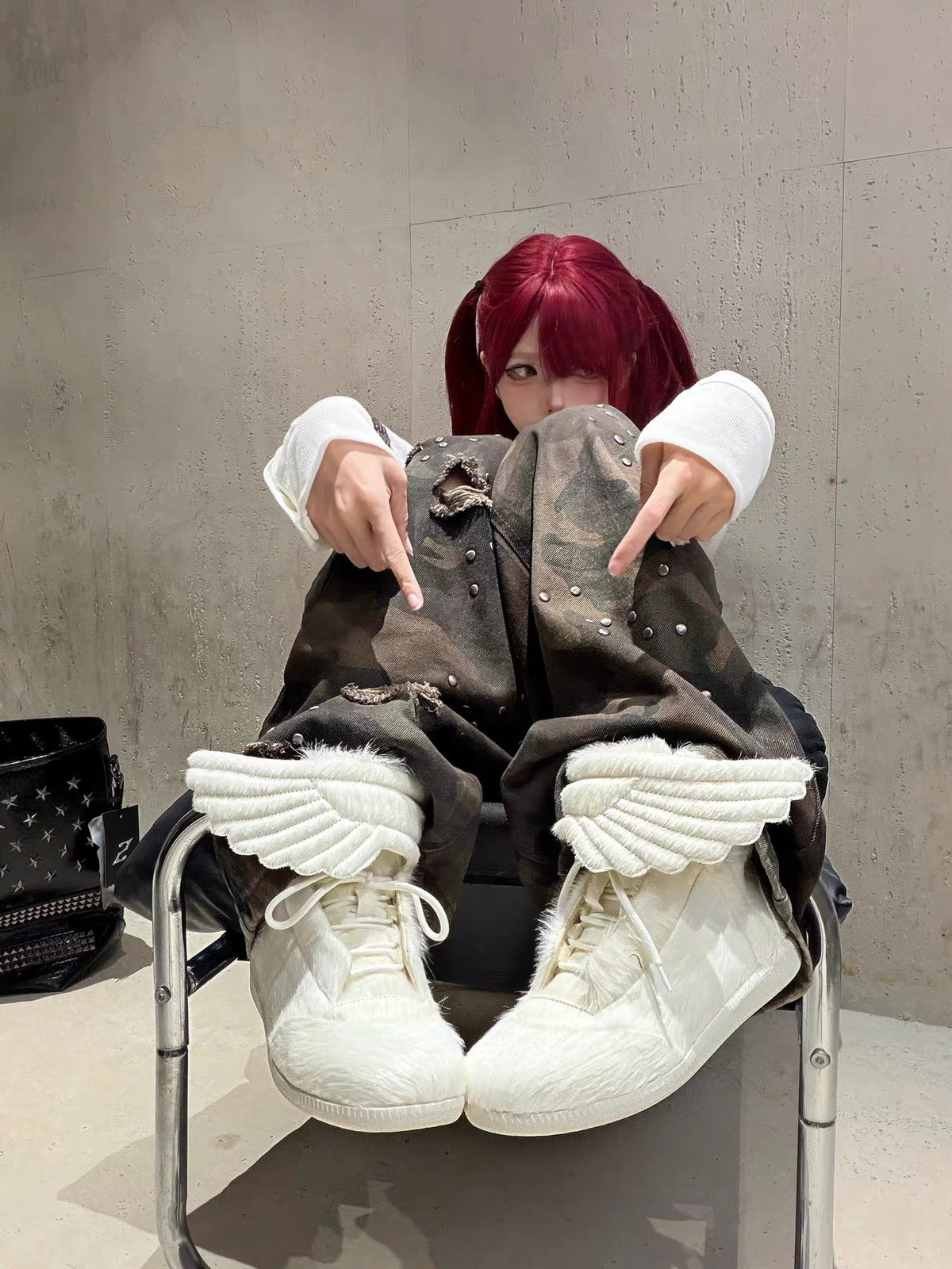 Angel Made Wings-High Shoes（2 types）