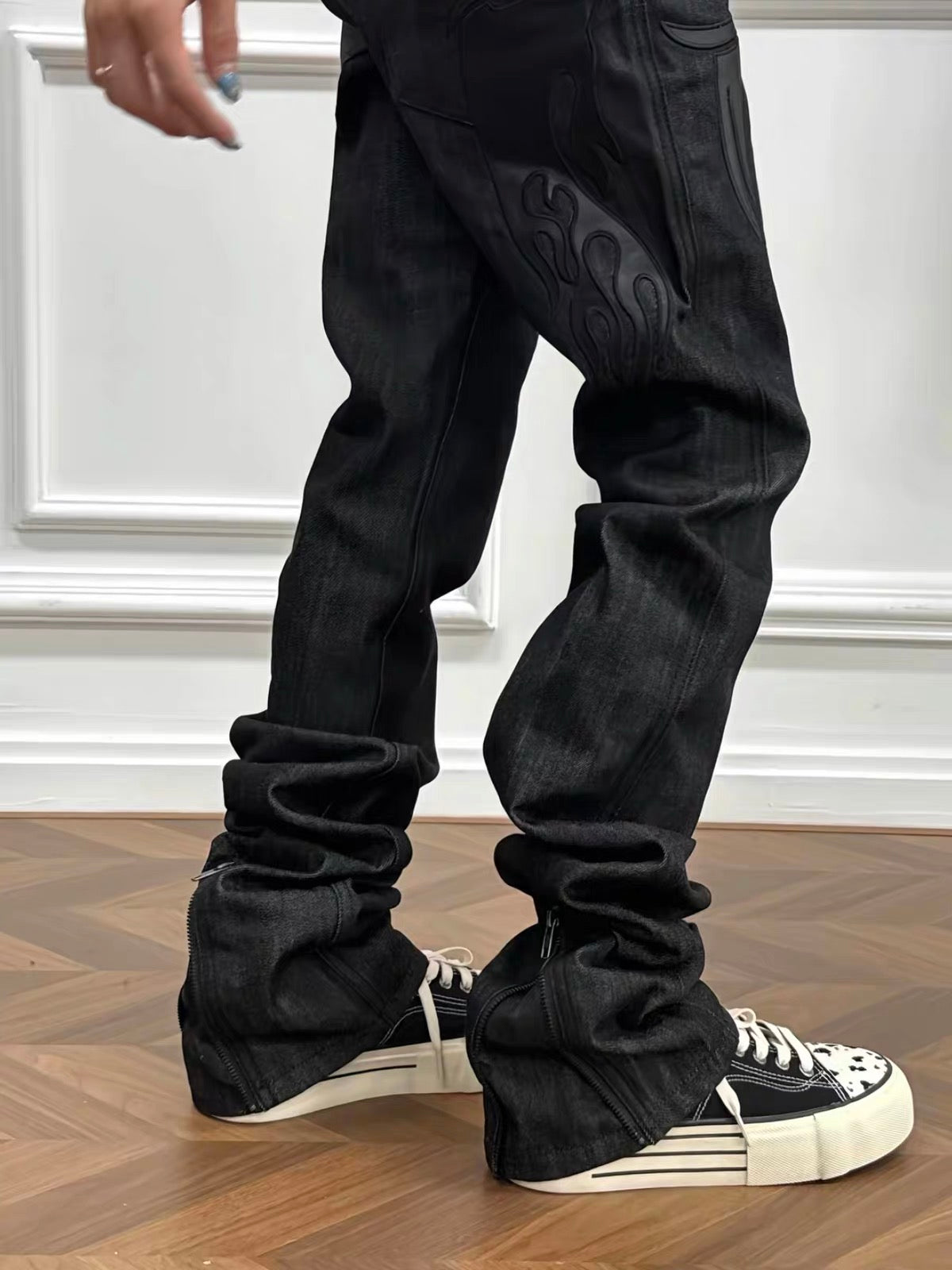 Rockstar-made Bottom zip original denim Pant