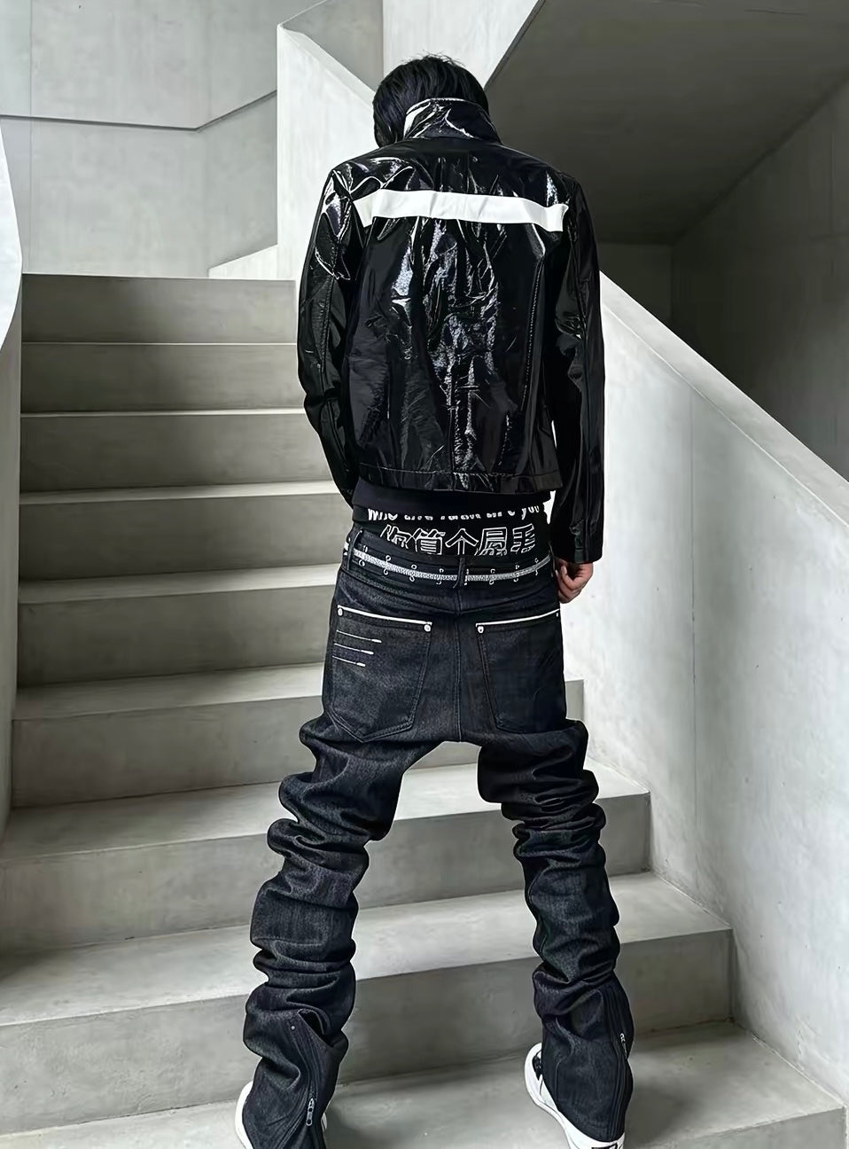 Rockstar-made Bottom zip original denim Pant