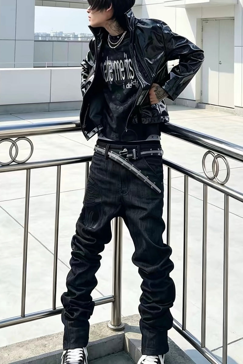 Rockstar-made Bottom zip original denim Pant