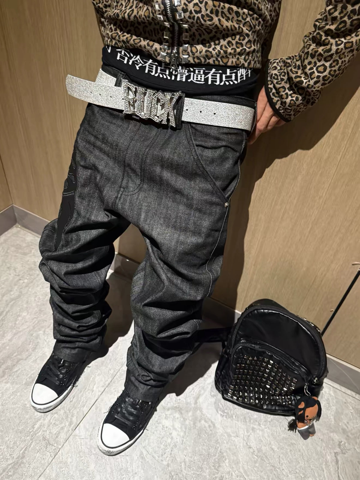 Rockstar-made Bottom zip original denim Pant