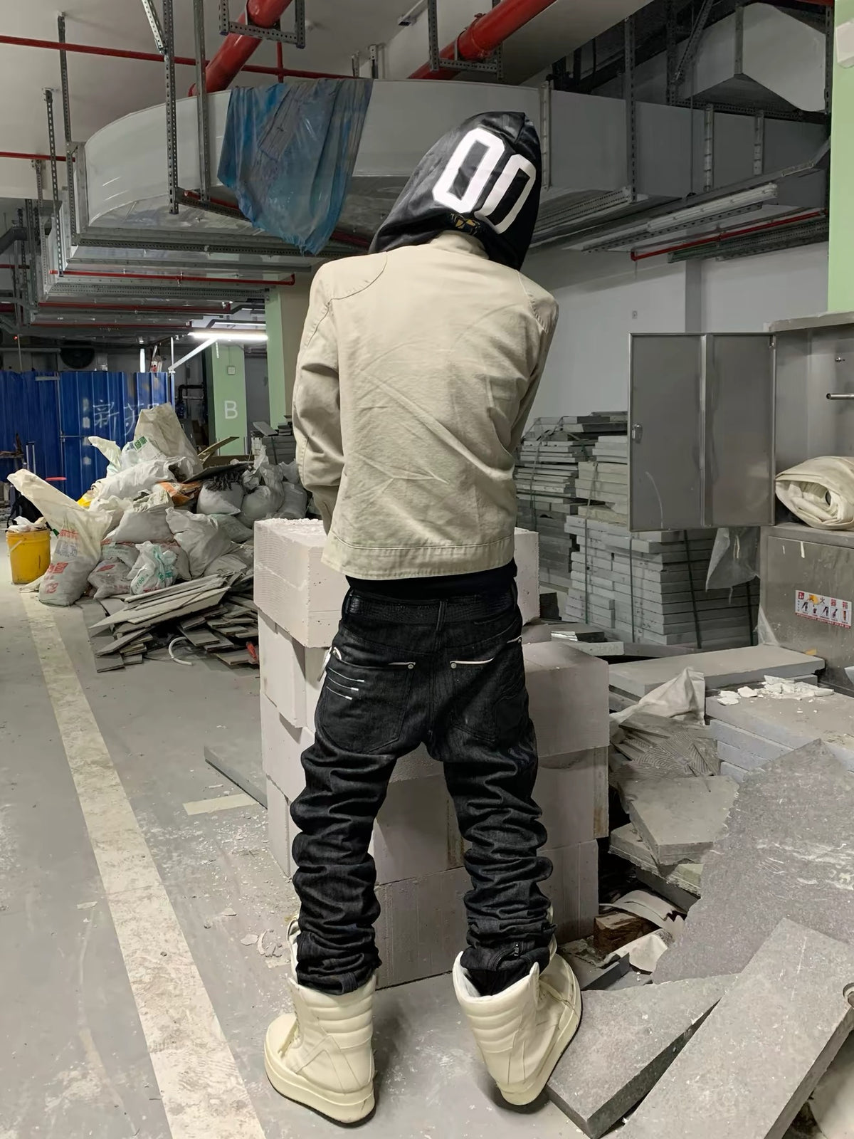 Rockstar-made Bottom zip original denim Pant