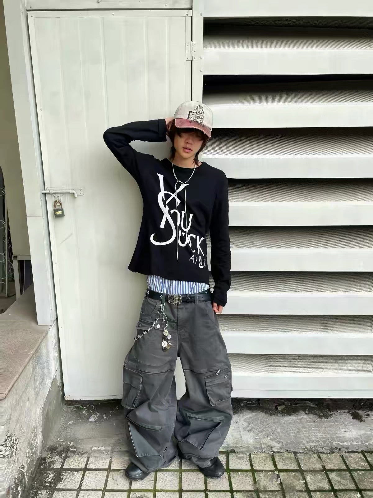 sad “YSL” Long sleeve（2 colors）