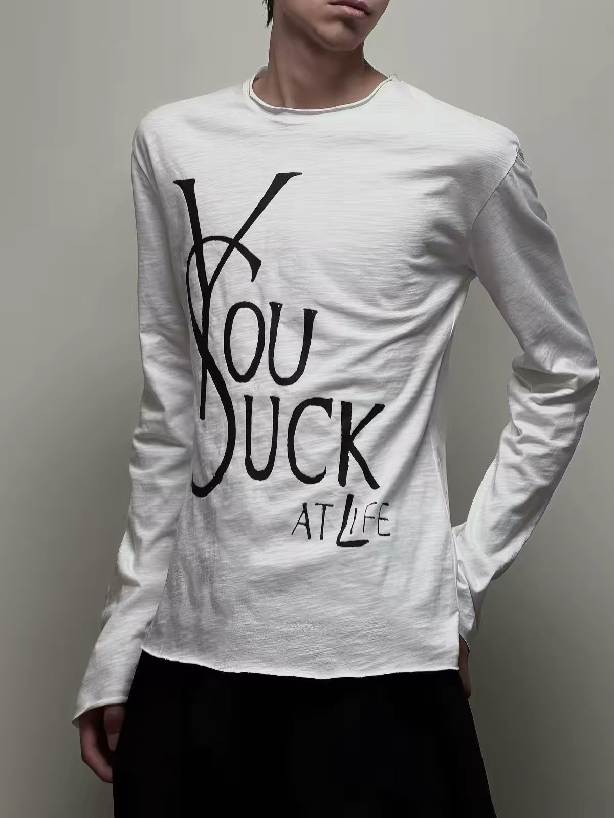 sad “YSL” Long sleeve（2 colors）