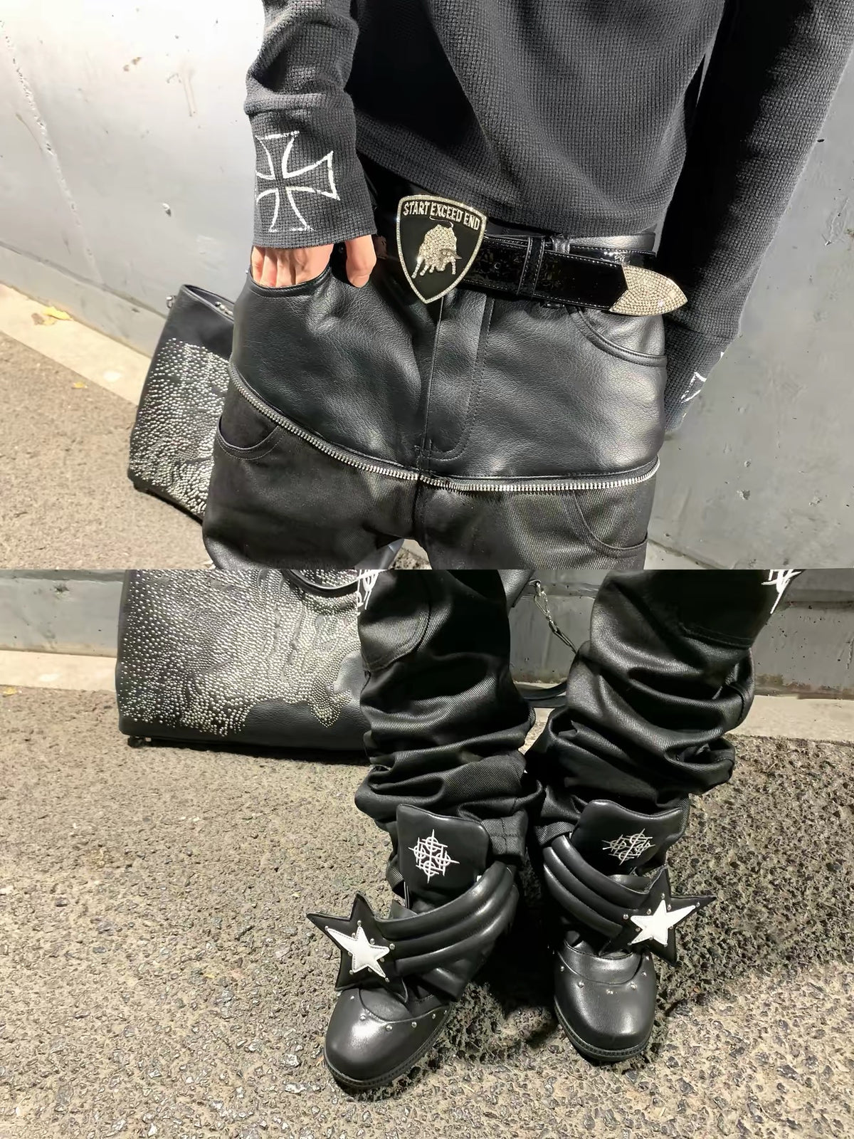 God Made Star-High Shoes