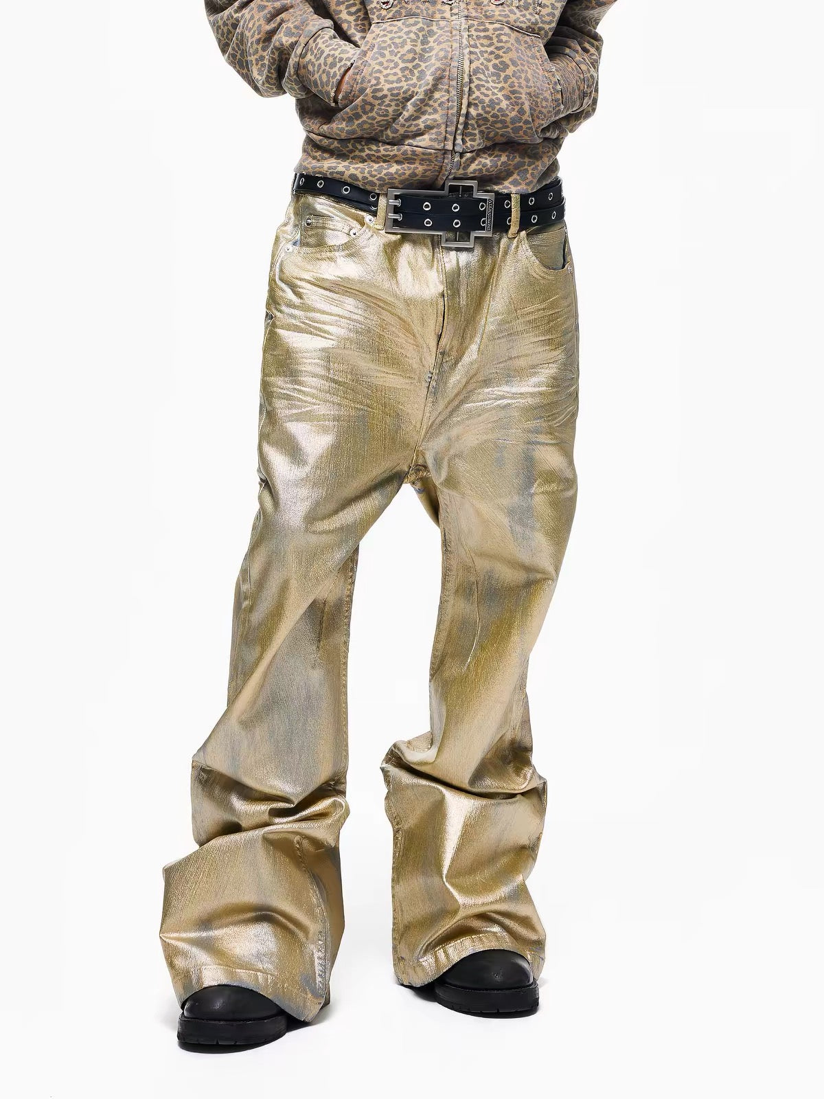 Devil Made Golden Brick waxed denim