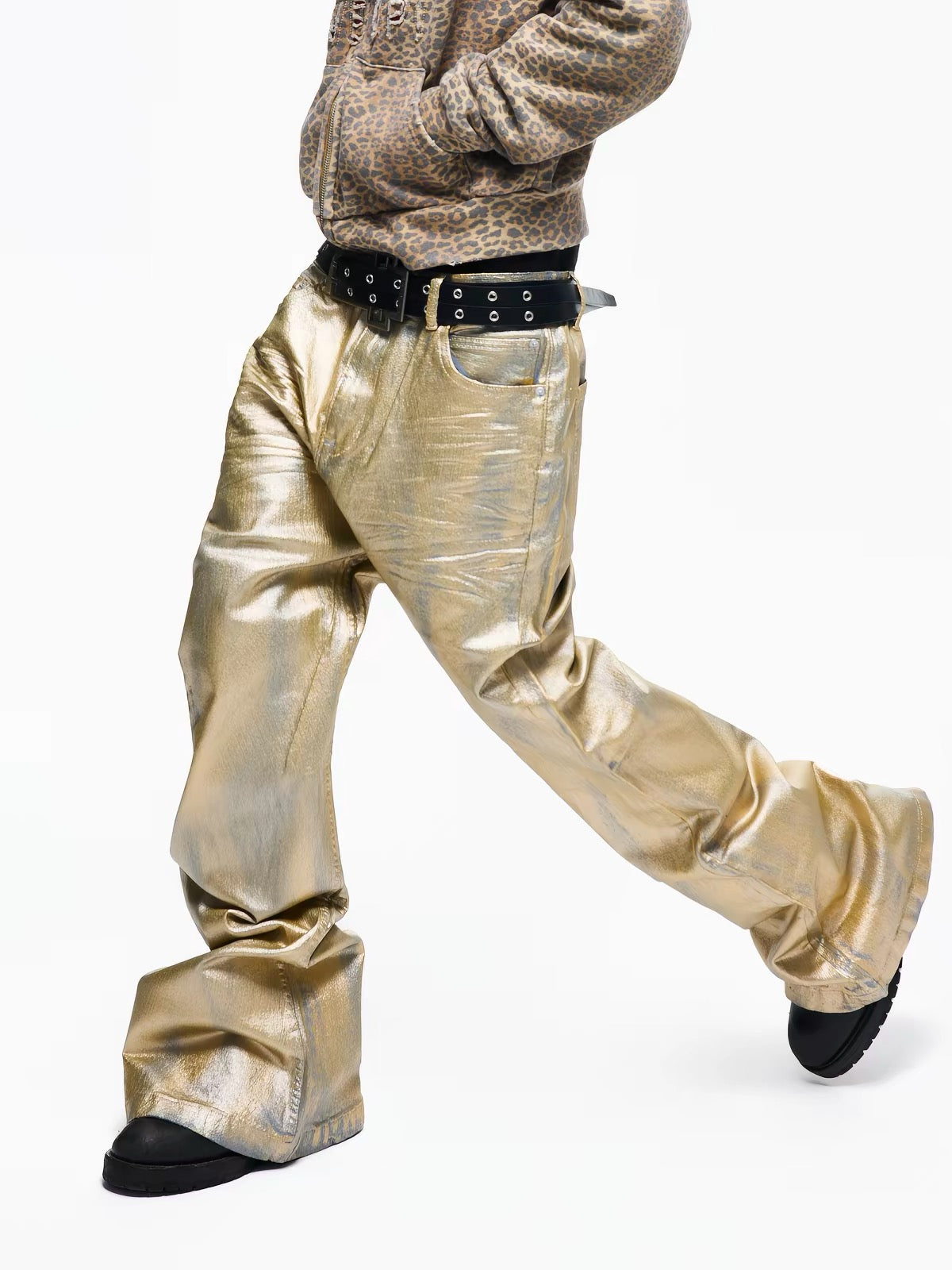 Devil Made Golden Brick waxed denim