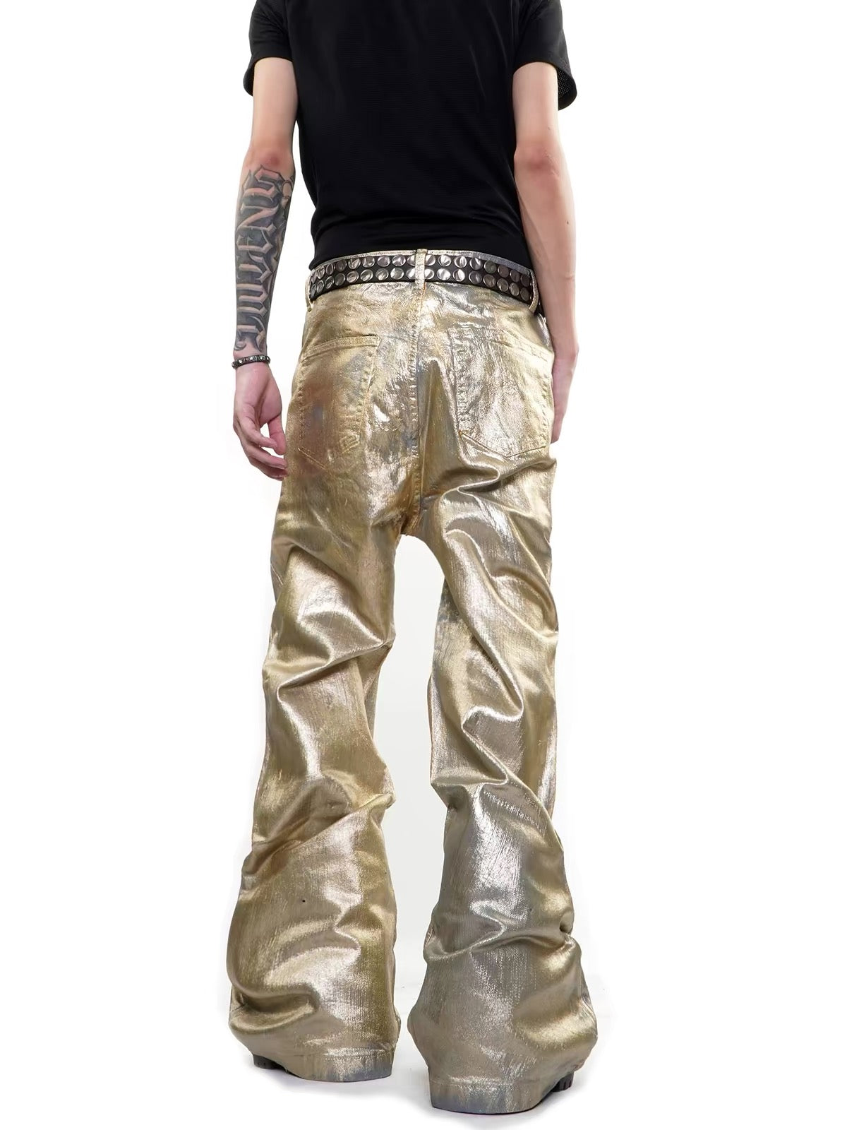 Devil Made Golden Brick waxed denim