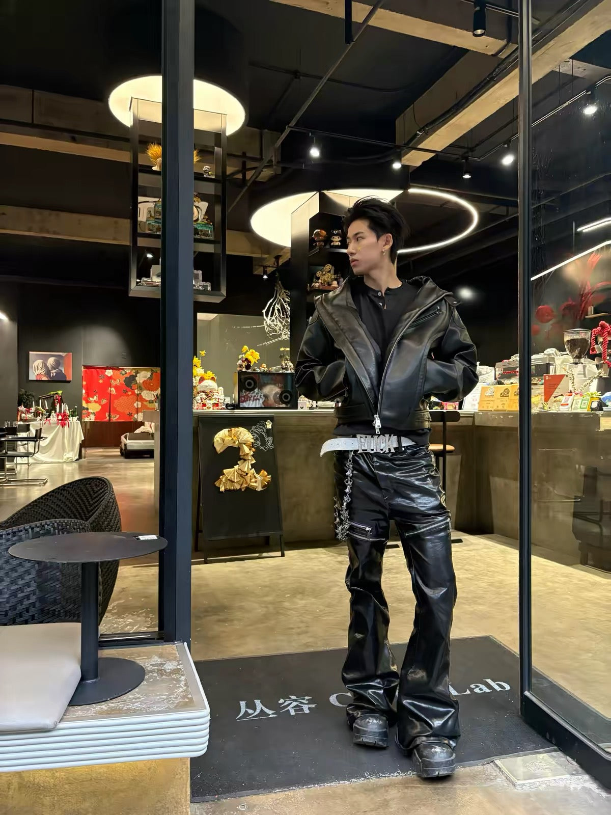 Devil made THE DANTE waxed denim（2 colors）