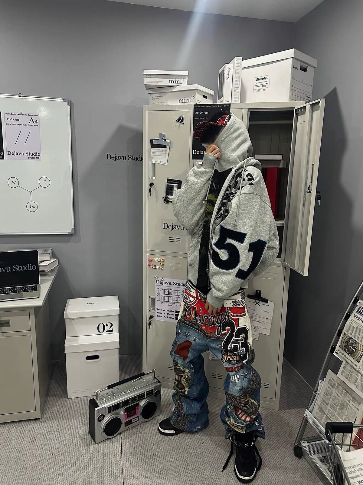 Street Made CHICAGO 23 3D Printing denim