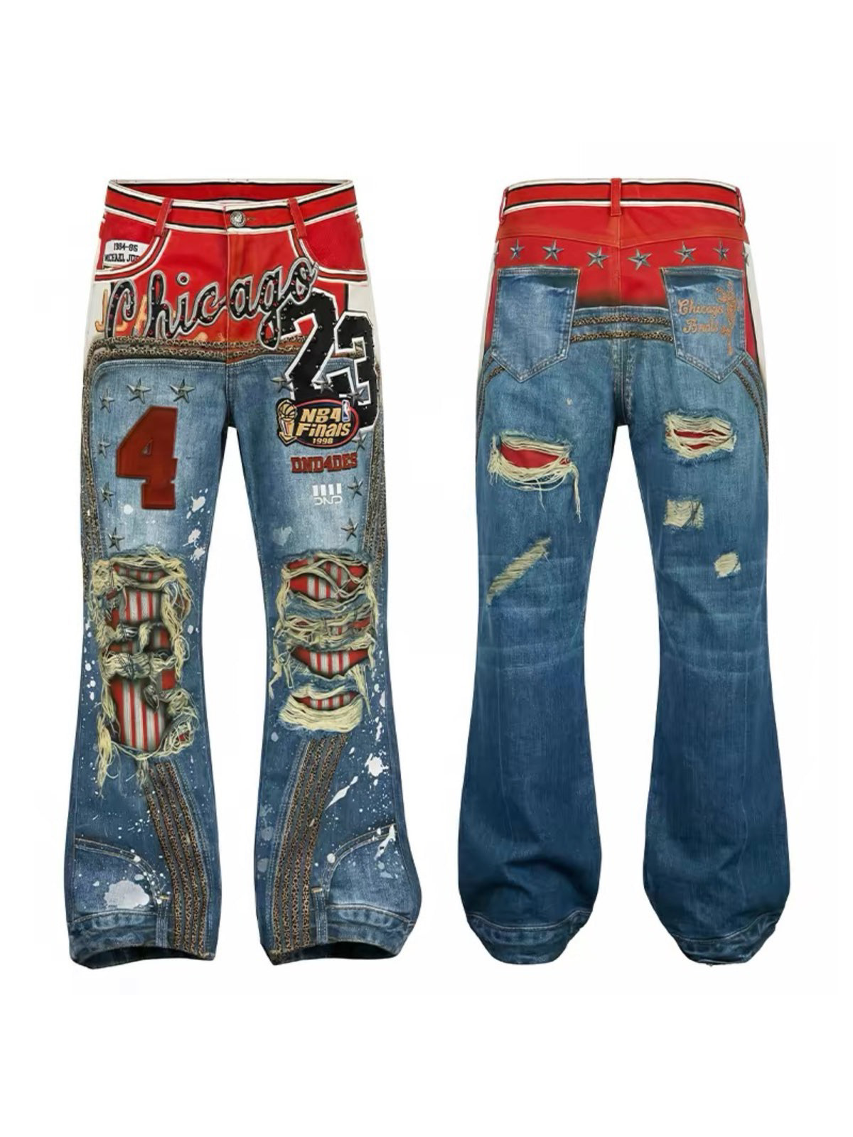 Street Made CHICAGO 23 3D Printing denim