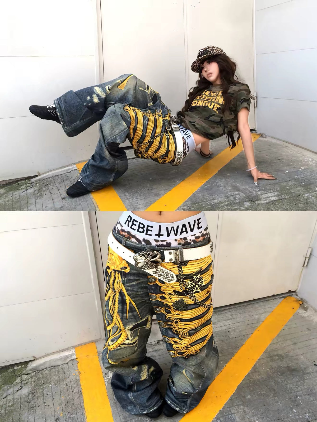 Royal Made the Prince 3D Printing denim