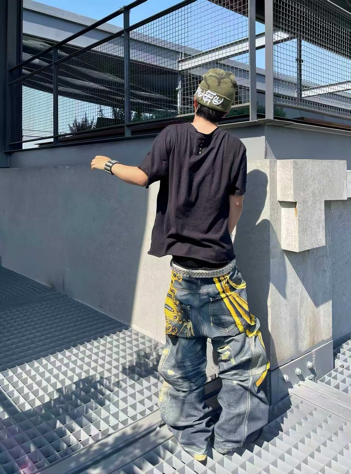Royal Made the Prince 3D Printing denim