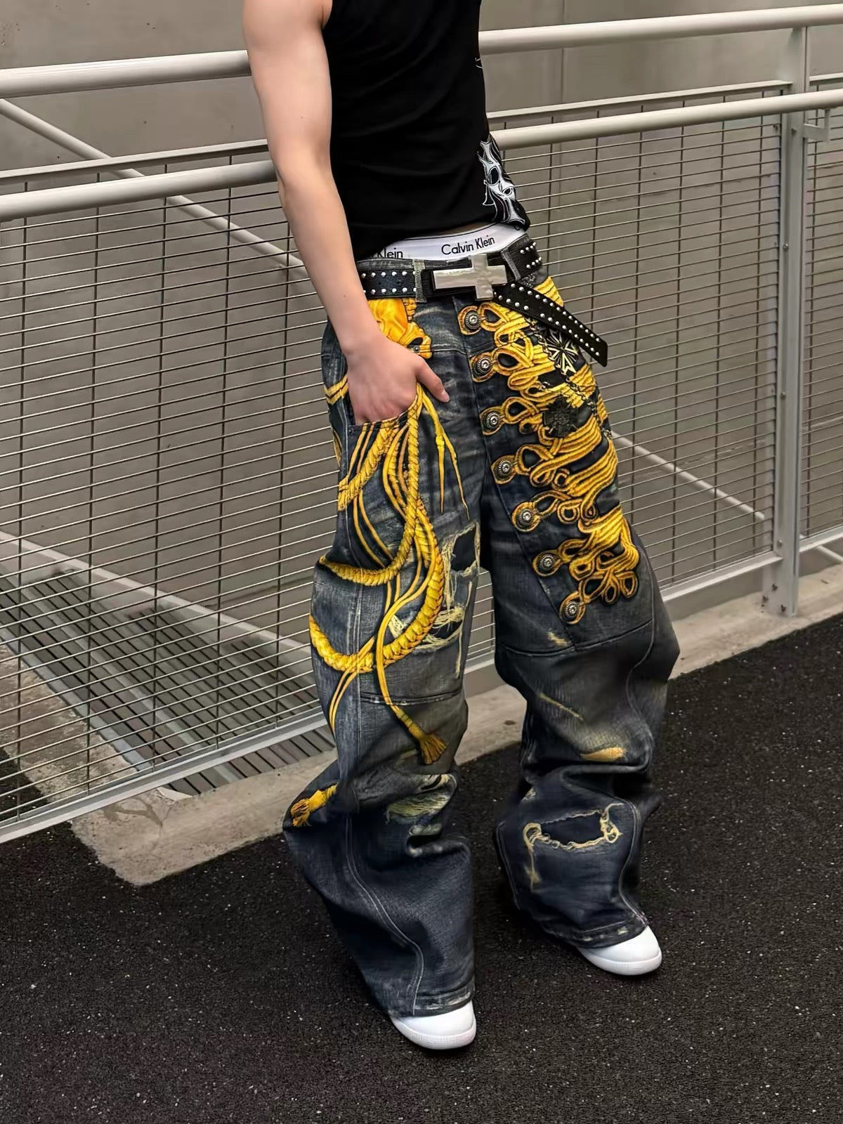 Royal Made the Prince 3D Printing denim