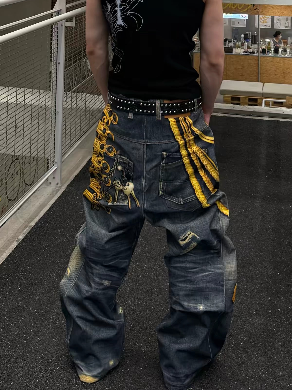 Royal Made the Prince 3D Printing denim