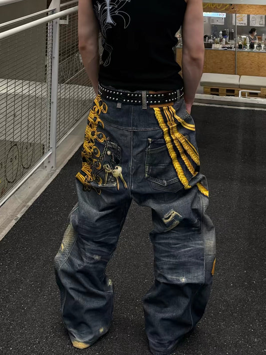 Royal Made the Prince 3D Printing denim