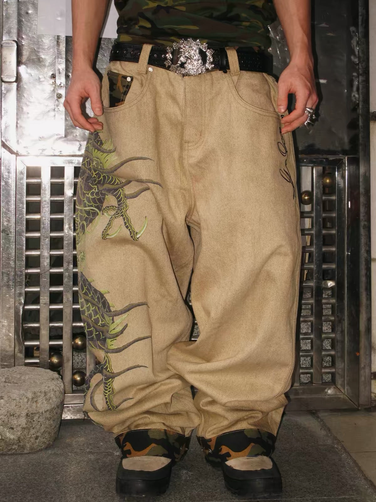 China town the DRAGON pants