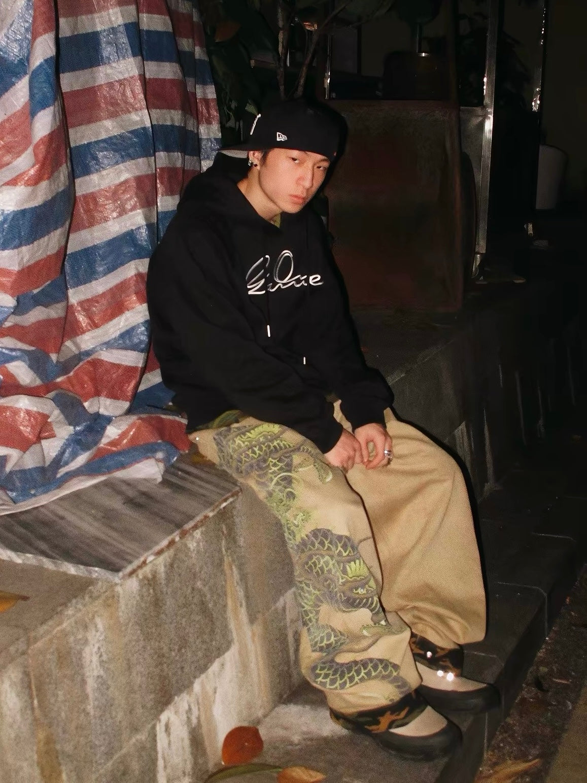 China town the DRAGON pants